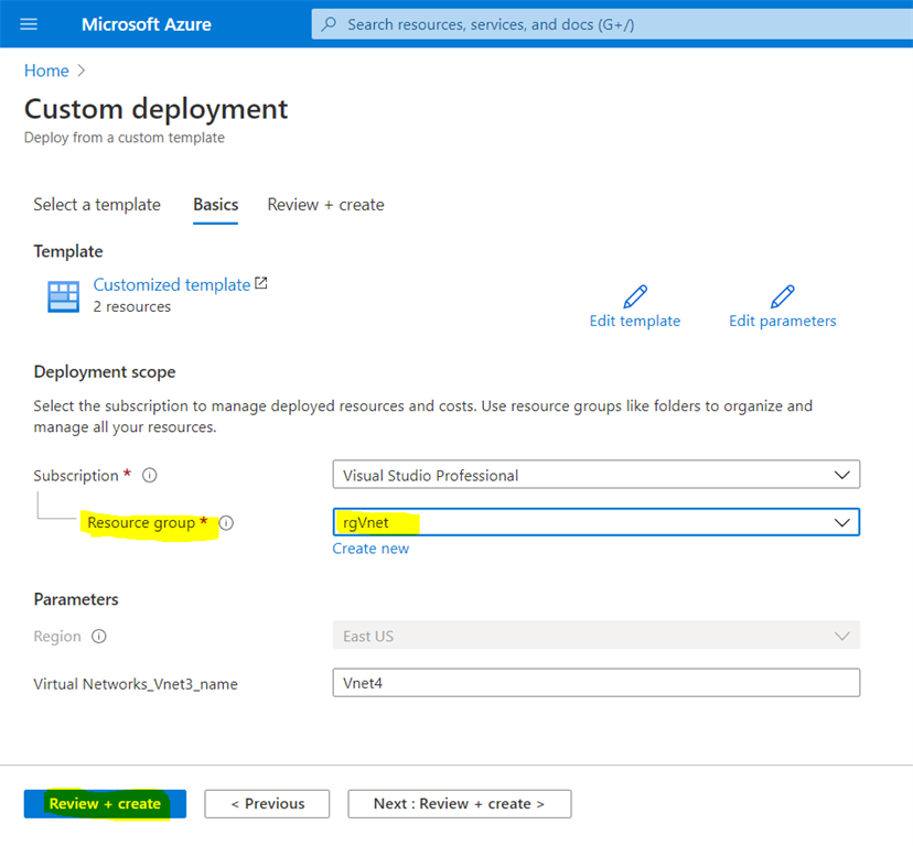 Create Virtual Network-30